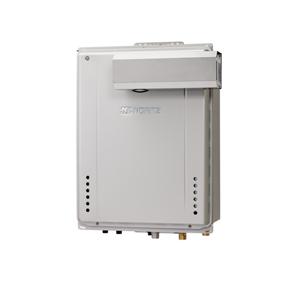 画像1: ノーリツ 『GT-CV2472AW-L-1 BL プロパン』 ガスふろ給湯器 設置フリー形 スタンダード フルオート エコジョーズ 24号 PSアルコーブ設置形 リモコン別売 ♪ (1)