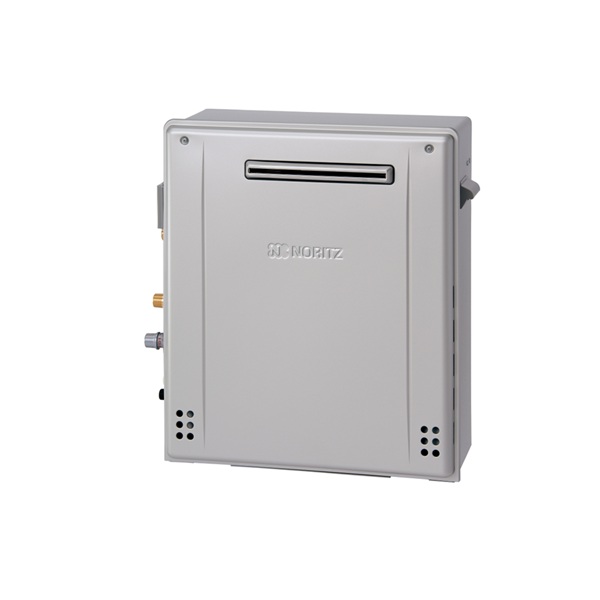 画像1: ノーリツ 『GT-C2472PAR-1 BL プロパン』 ガスふろ給湯器 設置フリー形 プレミアム フルオート エコジョーズ 除菌 24号 屋外据置形 リモコン別売 ♪ (1)