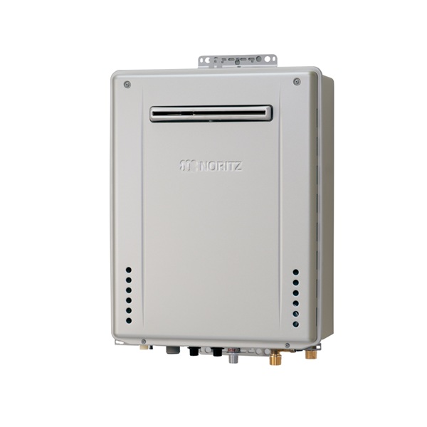 画像1: ノーリツ 『GT-C1672PAW-1 BL プロパン』 ガスふろ給湯器 設置フリー形 プレミアム フルオート エコジョーズ 除菌 16号 屋外壁掛形 リモコン別売 ♪ (1)