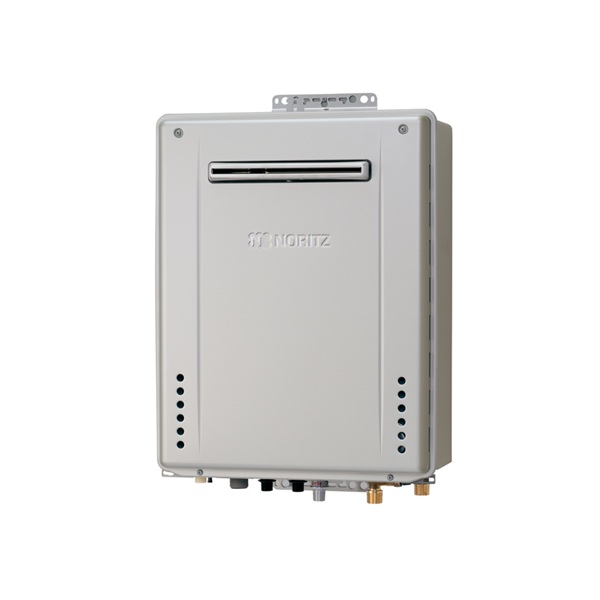 画像1: ノーリツ 『GT-C2472AW-PS-1 BL プロパン』 ガスふろ給湯器 設置フリー型 スタンダード フルオート エコジョーズ 24号 PS標準設置形 リモコン別売 ♪ (1)