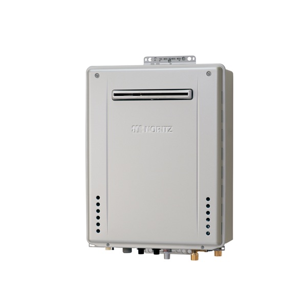 画像1: ノーリツ 『GT-CV1672SAW-PS-1 BL プロパン』 ガスふろ給湯器 設置フリー型 シンプル オート エコジョーズ 16号 PS標準設置形 リモコン別売 ♪ (1)