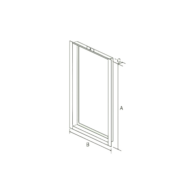 画像1: パロマ TBFH-2 ガス給湯器部材 PS扉内取付ボックス (1)