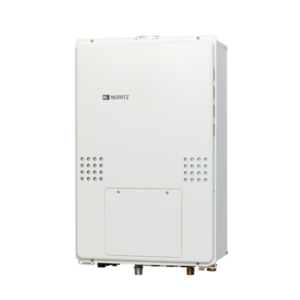 画像1: ノーリツ 『GQH-1656AWD-H-DX BL 都市ガス用』 ガス温水暖房付給湯器 クイックオート 2温度ヘッダー外付 16号 PS扉内上方排気延長形 リモコン別売 ♪ (1)