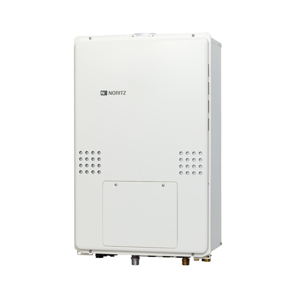 画像1: ノーリツ 『GQH-2456AWD-H-DX BL 都市ガス用』 ガス温水暖房付給湯器 クイックオート 2温度ヘッダー外付 24号 PS扉内上方排気延長形 リモコン別売 ♪ (1)