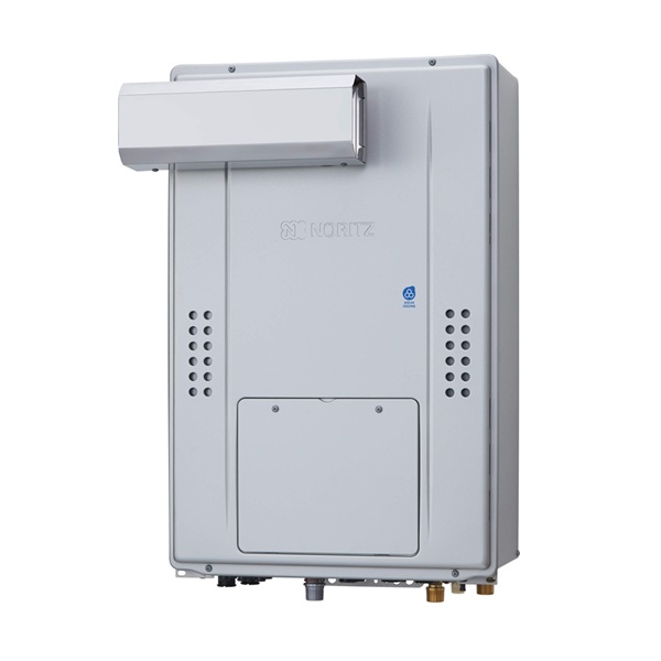 画像1: ノーリツ 『GTH-C2470SAW3H-L BL 都市ガス用』 高効率ガス温水暖房付ふろ給湯器 シンプル 2温度 3P内蔵 エコジョーズ 24号 PSアルコーブ設置 リモコン別売 ♪ (1)