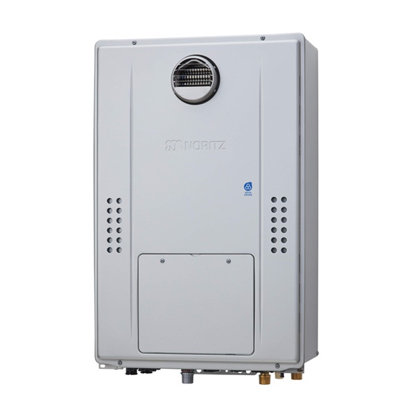 画像1: ノーリツ 『GTH-CP2471SAW6H BL 都市ガス用』 高効率ガス温水暖房付ふろ給湯器 シンプル 2温度 6P内蔵 エコジョーズ 24号 屋外壁掛形 リモコン別売 ♪ (1)