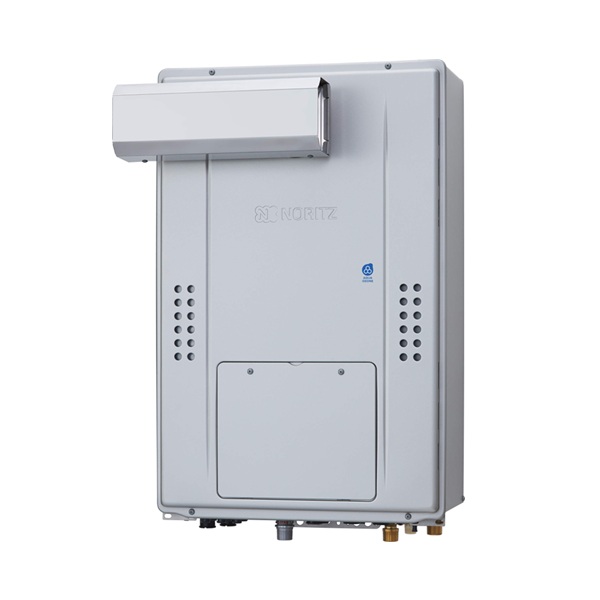 画像1: ノーリツ 『GTH-CP2471SAW6H-L BL 都市ガス用』 高効率ガス温水暖房付ふろ給湯器 シンプル 2温度 6P内蔵 エコジョーズ 24号 PSアルコーブ設置 リモコン別売 ♪ (1)