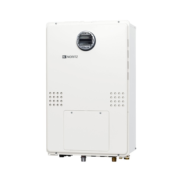 画像1: ノーリツ 『GQH-2456AWD-DX BL 都市ガス』 ガス温水暖房付給湯器 クイックオート 2温度ヘッダー外付(低温4系統まで) 24号 屋外壁掛形(PS標準設置形) リモコン別売 ♪ (1)
