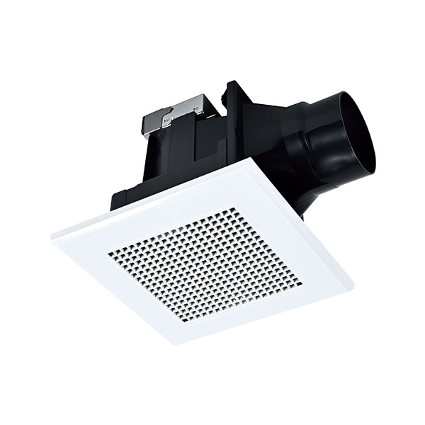 画像1: 三菱 VD-10ZXUC-K 換気扇 居間 事務所 店舗 トイレ ダクト用換気扇 天井埋込形 簡易施工型 低騒音形 (1)