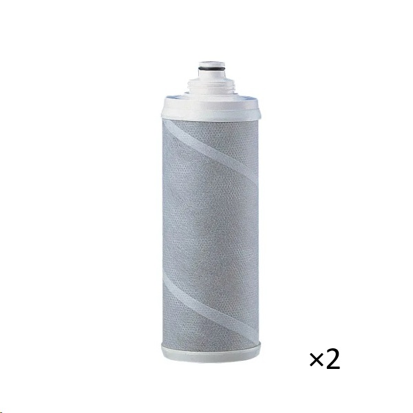 画像1: 三菱ケミカル・クリンスイ UMC2100 交換カートリッジ MP02-2用 活性炭フィルタータイプ 浄水器用[2個セット] (1)