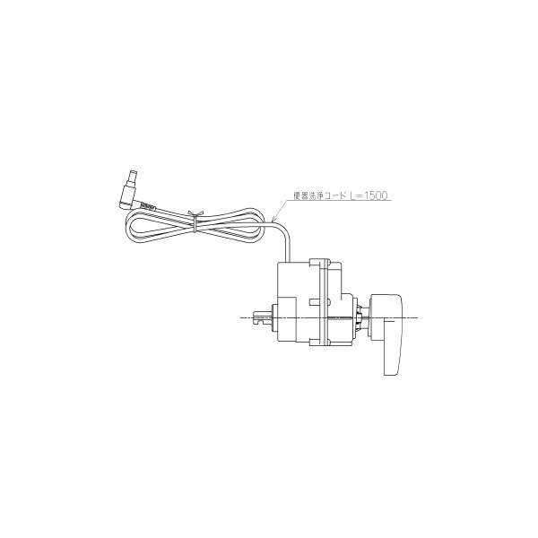画像1: TOTO TCA527R ウォシュレット 部材 便器洗浄ユニット (1)