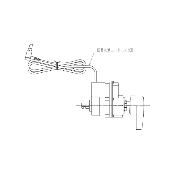 画像1: TOTO TCA527R ウォシュレット 部材 便器洗浄ユニット (1)