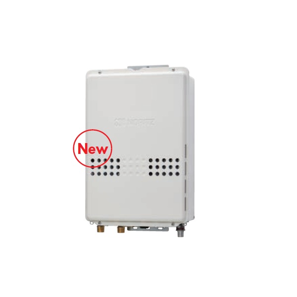 画像1: ノーリツ 『GQ-1679WS-60TB BL 都市ガス用』 ガス給湯器 給湯専用 オートストップ 16号 PS標準設置形取り替え専用 リモコン別売 ♪ (1)