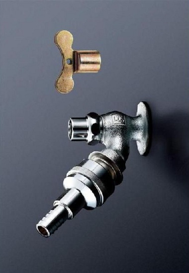 画像1: 水栓金具 TOTO　T28KUNH13　キー式散水栓 一般地・寒冷地共用 [■] (1)