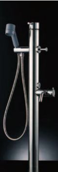 画像1: 水栓金具 INAX/LIXIL　LF-902S　シャワー付水栓柱(レバーハンドル) 単水栓柱 逆止弁付 一般地・寒冷地共用 [★] (1)