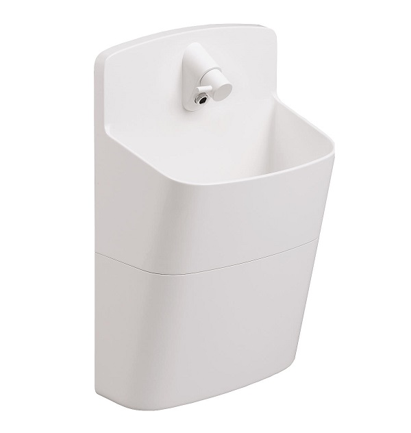 画像1: パナソニック GHA8FC2SAP アラウーノ 手洗い 手洗器 ラウンドタイプ ショート 手動水栓 壁給水・壁排水 (1)
