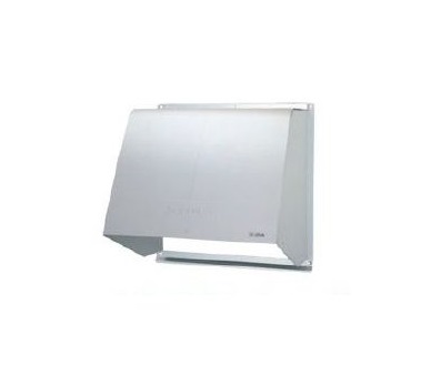 画像1: 日本キヤリア/旧東芝 換気扇 別売部材 ウェザーカバー 【C-20A】 アルミ製 （20cm用） 一般換気扇用 (1)