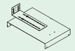 画像1: エコキュート 部材 コロナ　CTU-K9　 壁固定金具 可動距離（0〜250ｍｍ） [■【本体同時購入のみ】] (1)