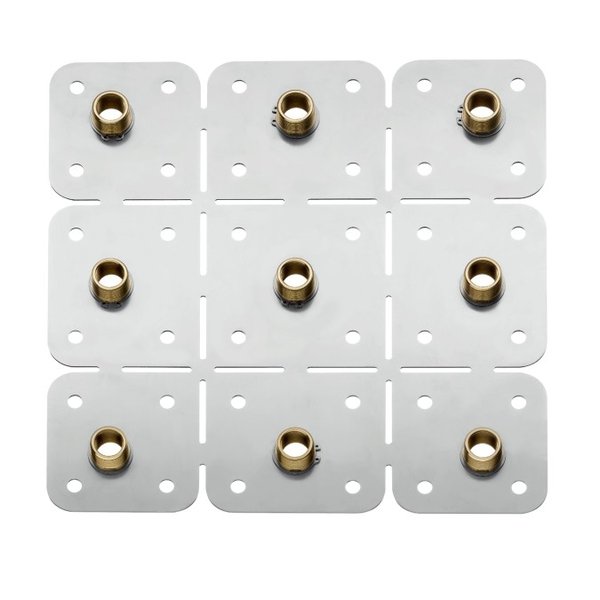画像1: ハンスグローエ　28470180　アクサーシャワーコレクション シャワーモジュール（天井取付用埋込部） [■♪] (1)