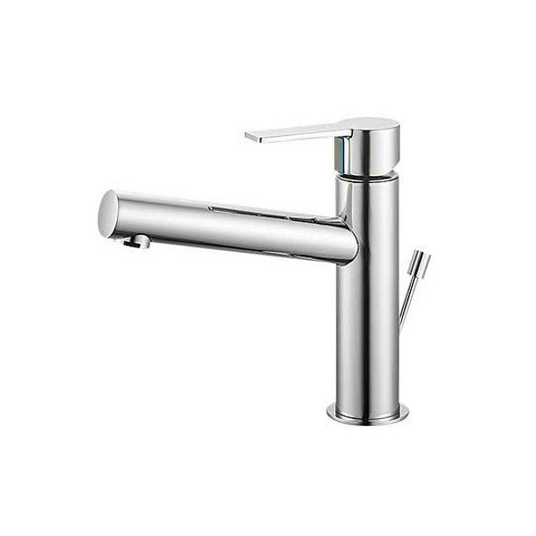 画像1: 水栓金具 三栄水栓　K4750PK-13　寒冷地 シングルワンホール洗面混合栓 (1)