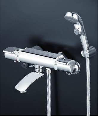 画像1: シャワー水栓 KVK　KF890WS2　サーモスタット式シャワー 寒冷地用 (1)