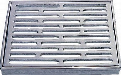 画像1: 排水金具 カクダイ　4216-150　角巣 [□] (1)