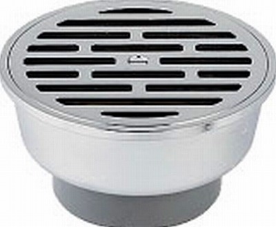 排水金具 カクダイ 4227-125X75 大型ＶＰ・ＶＵ兼用ワントラップ