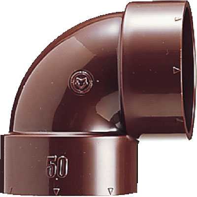 画像1: 水栓金具 カクダイ　437-712-50　排水用耐熱エルボ [□] (1)
