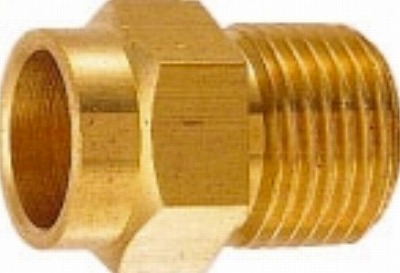 画像1: 配管継手 カクダイ　6182-20X15.88　フレキ接続銅管アダプター [□] (1)