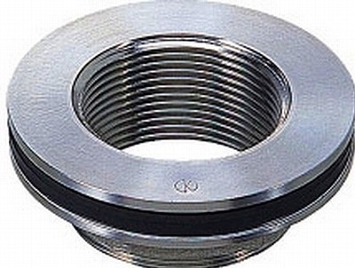 画像1: 配管継手 カクダイ　6222-20　ステンレスタンク取付金具 [□] (1)