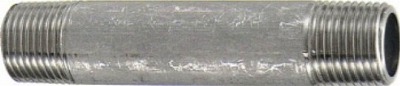 画像1: 工場設備継手 カクダイ　6476-25X75　ステンレスパイプニップル [□] (1)