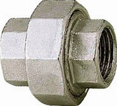 画像1: 工場設備継手 カクダイ　6477-50　ステンレスユニオン [□] (1)