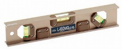 画像1: 水栓金具 カクダイ　649-894-300　アルミ水平器(45度気泡管つき) (1)