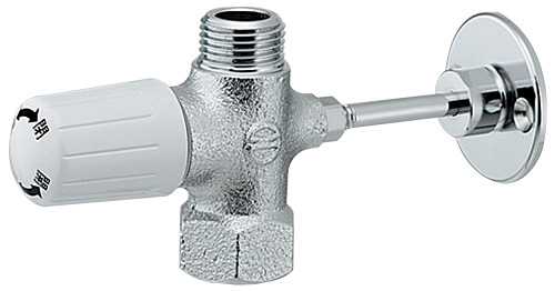 画像1: 止水栓 カクダイ　783-540-13　キッチンヘッダー [□] (1)