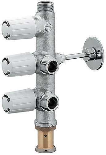 画像1: 止水栓 カクダイ　783-556-13　キッチンヘッダー [□] (1)