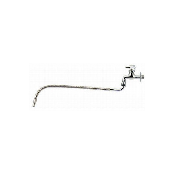 画像1: 水栓金具 カクダイ　706-008-13×500　厨房用自在水栓 [□] (1)
