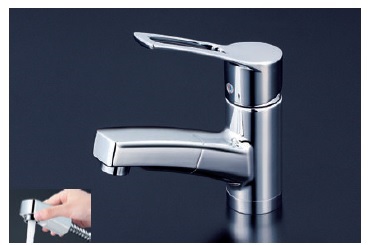 画像1: シングルレバー KVK　KM8001ZT　洗面化粧室 洗面用シングルレバー式混合栓寒冷地用 (1)