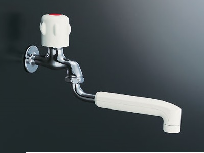 画像1: 水栓金具 INAX/LIXIL　LF-12LDC-13　キッチン用 電気温水器専用 熱湯用 壁付 一般地・寒冷地共用 [★] (1)