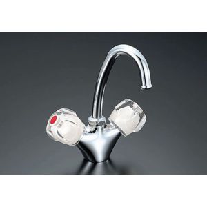 画像1: 水栓金具 INAX/LIXIL　LF-206A-G　洗面器・手洗器用 ワンホール改造用 2ハンドル混合 一般地 [★] (1)