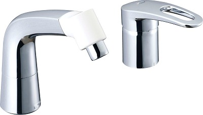 画像1: 水栓金具 INAX/LIXIL　LF-HX360SYR(500)　洗面器・手洗器用 マルチシングルレバー混合 FWP/FYP洗面 エコハンドル 一般地 [★] (1)