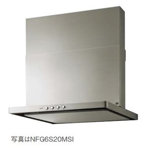 画像1: レンジフード ノーリツ　NFG6S20MSI　60cmタイプ シルバー スライド前幕板同梱 [♪] (1)