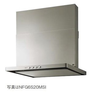 画像1: レンジフード ノーリツ　NFG7S20MSI　75cmタイプ シルバー スライド前幕板同梱 [♪] (1)