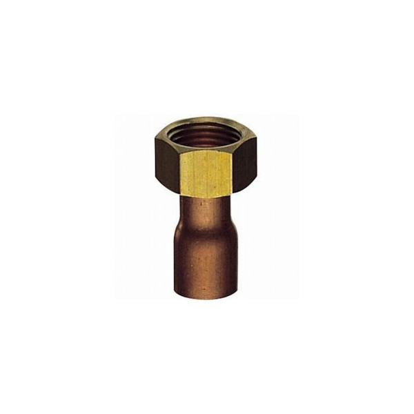 画像1: 配管用品 三栄水栓　T56-1-13X15.88　ナット付銅管アダプター 銅管用ツギテ・ソケット (1)