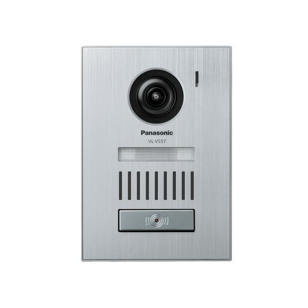 画像1: インターホン パナソニック　VL-V557L-S　カメラ玄関子機(露出/埋込両用型) システムアップ別売品 [■] (1)
