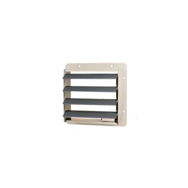 画像1: 換気扇部材 日本キヤリア/旧東芝 VP-50-MS2 有圧換気扇用電気式シャッター 銅板製 単相100V 45・50cm用 産業換気扇用 (1)